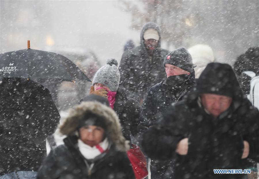 U.S.-NEW YORK-SNOW STORM