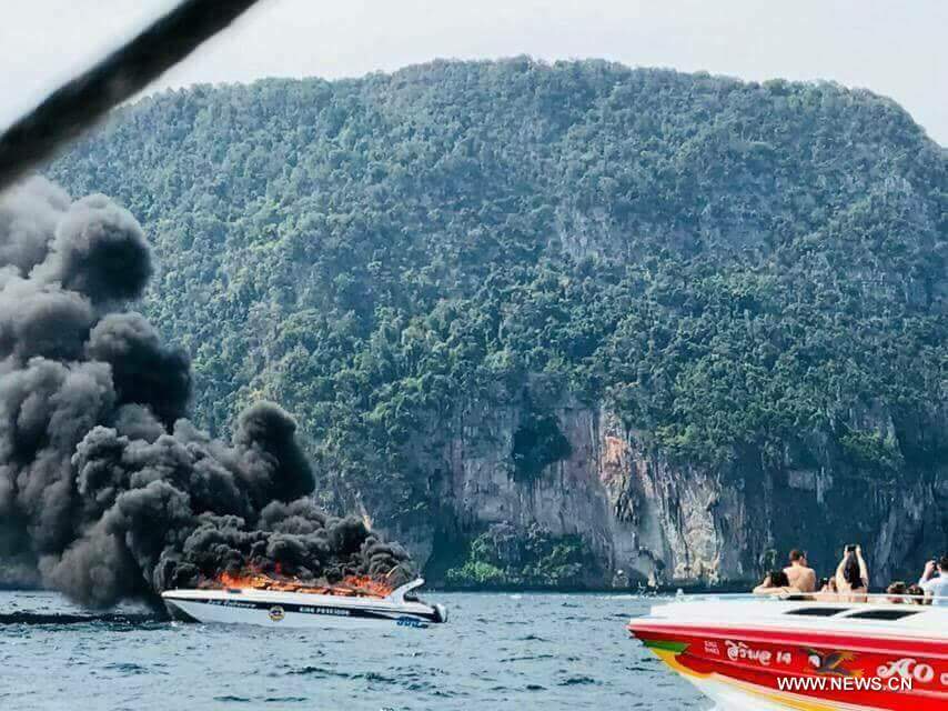 THAILAND-PHI PHI ISLANDS-SPEEDBOAT EXPLOSION