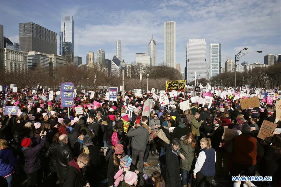 U.S.-CHICAGO-WOMEN'S MARCH