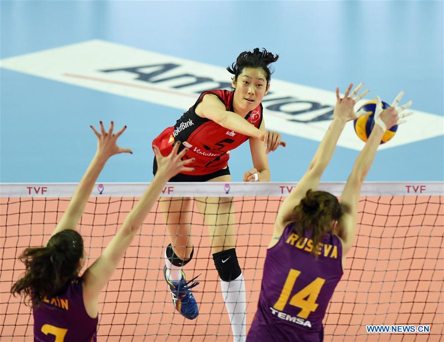 (SP)TURKEY-ISTANBUL-VOLLEYBALL-TURKISH WOMEN LEAGUE