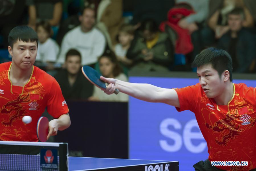 (SP)HUNGARY-BUDAPEST-ITTF WORLD TOUR-HUNGARIAN OPEN-MEN'S DOUBLES