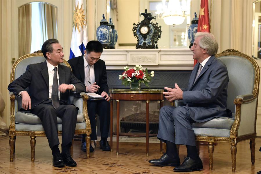 URUGUAY-MONTEVIDEO-CHINA-POLITICS-VISIT