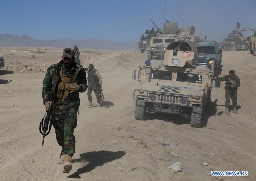 AFGHANISTAN-GHAZNI-MILITARY OPERATION