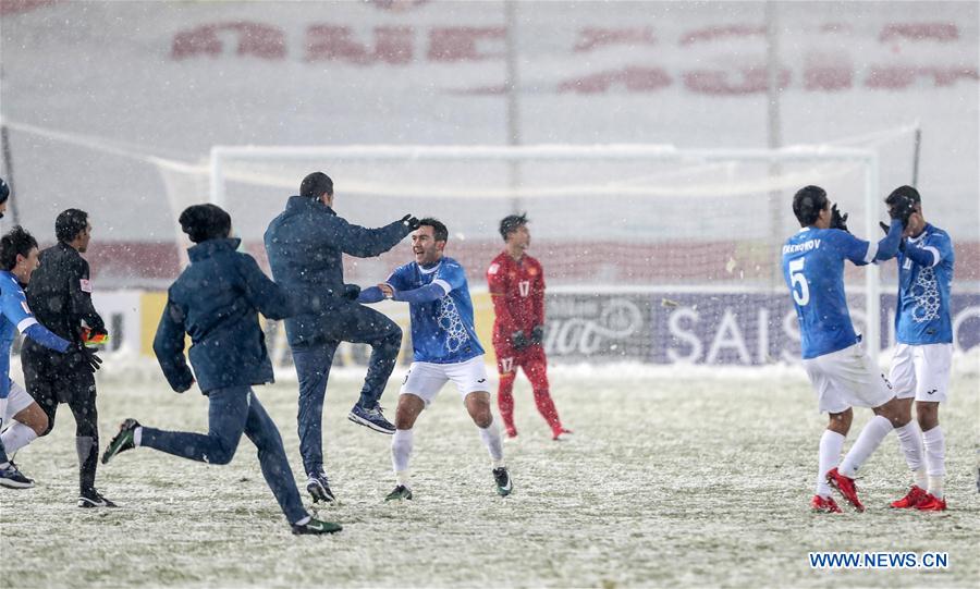 (SP)CHINA-CHANGZHOU-SOCCER-AFC U23 CHAMPIONSHIP-FINAL(CN)