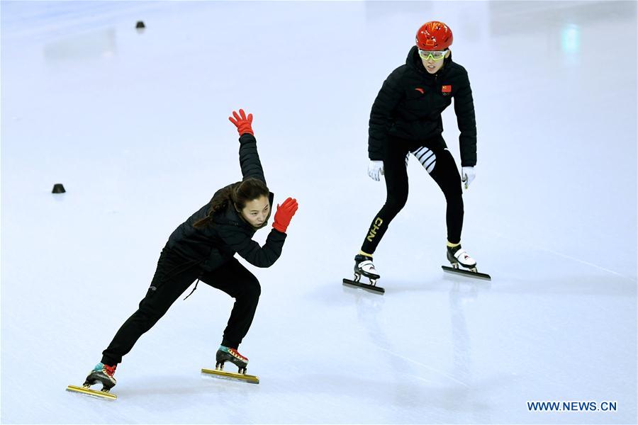 (SP)OLY-SOUTH KOREA-PYEONGCHANG-SHORT TRACK-TRAINING