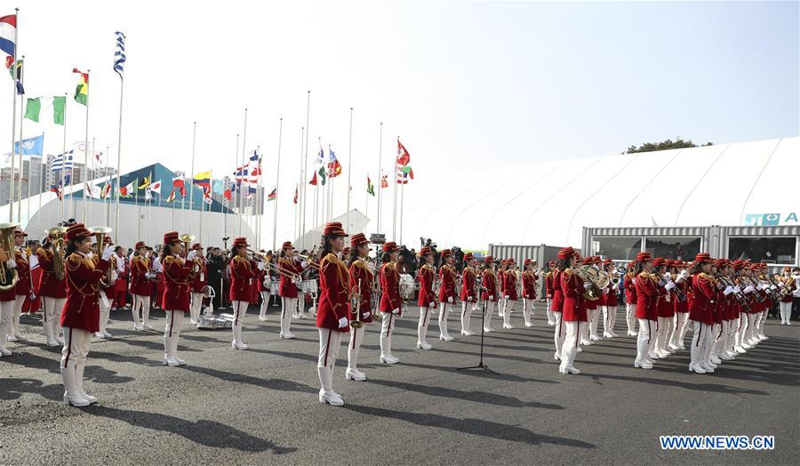 (SP)OLY-SOUTH KOREA-PYEONGCHANG-TEAM WELCOME CEREMONY-DPRK