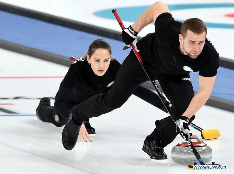 (SP)OLY-SOUTH KOREA-PYEONGCHANG-CURLING-MIXED DOUBLES-SEMI-FINAL-OAR VS SUI