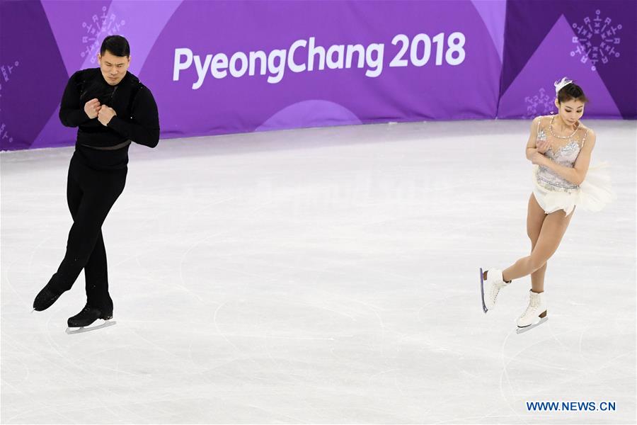 (SP)OLY-SOUTH KOREA-PYEONGCHANG-FIGURE SKATING-PAIR SKATING SHORT PROGRAM