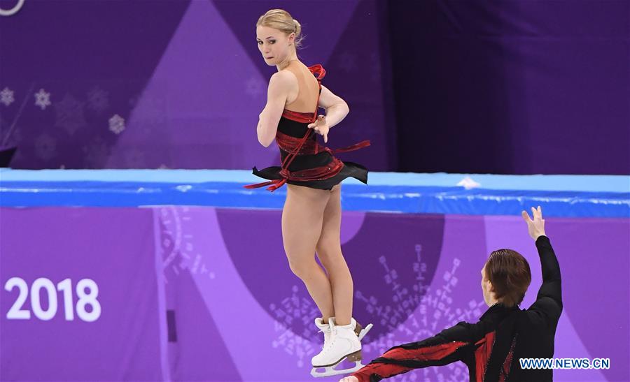 (SP)OLY-SOUTH KOREA-PYEONGCHANG-FIGURE SKATING-PAIR SKATING SHORT PROGRAM