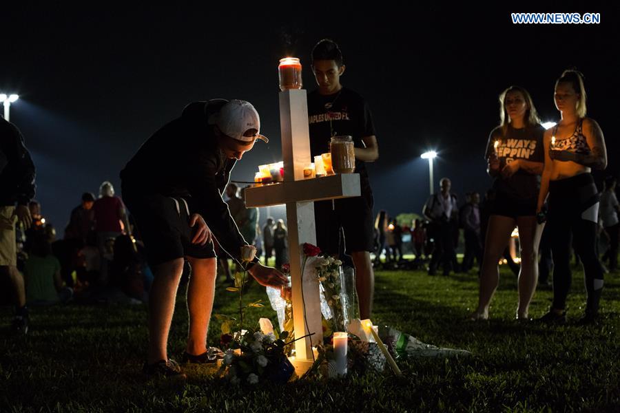 U.S.-PARKLAND-HIGH SCHOOL-MASS SHOOTING-VIGIL