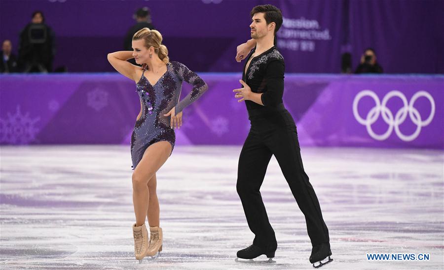 (SP)OLY-SOUTH KOREA-PYEONGCHANG-FIGURE SKATING-ICE DANCE SHORT DANCE