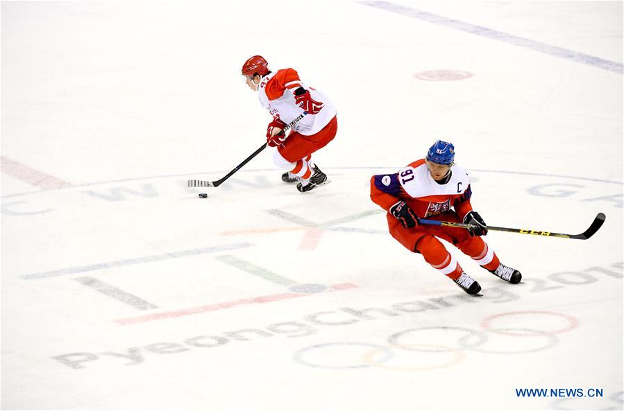 (SP)OLY-SOUTH KOREA-PYEONGCHANG-ICE HOCKEY-MEN'S SEMI-FINAL-OAR VS CZE