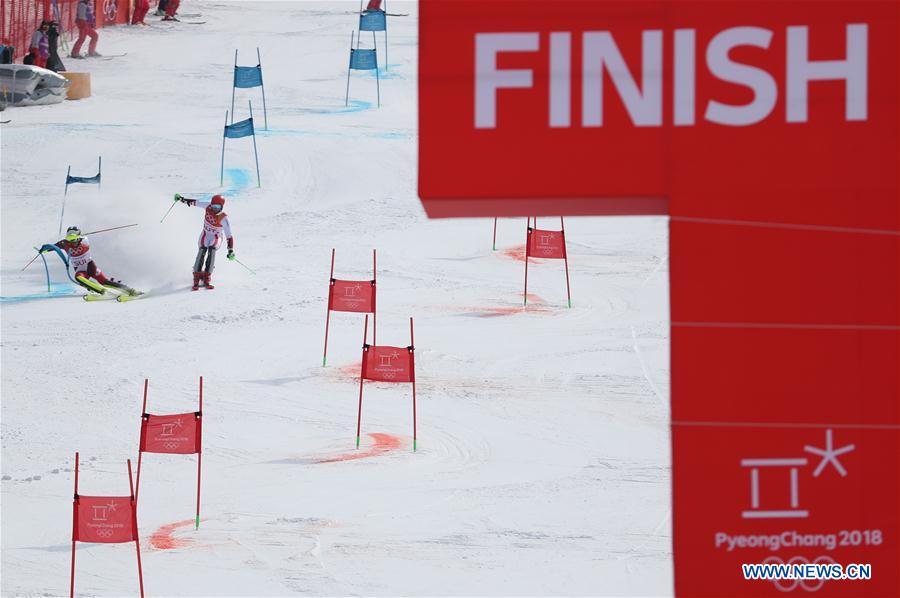 (SP)OLY-SOUTH KOREA-PYEONGCHANG-ALPINE SKIING-TEAM EVENT-FINAL