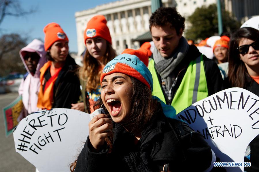 U.S.-WASHINGTON D.C.-DACA-PROTEST