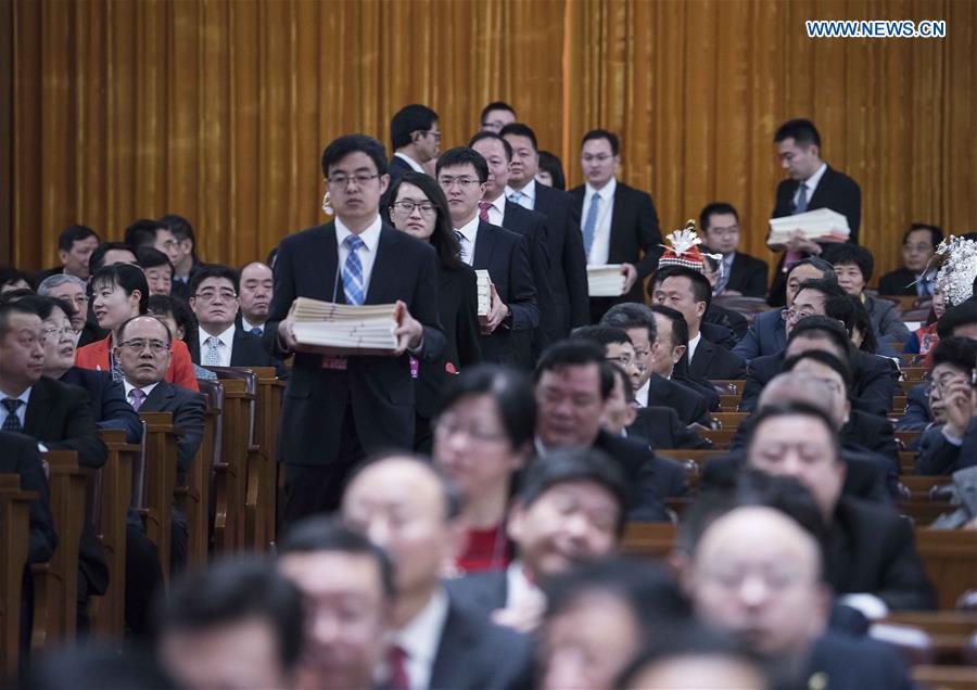 (TWO SESSIONS)CHINA-BEIJING-NPC-THIRD PLENARY MEETING (CN)