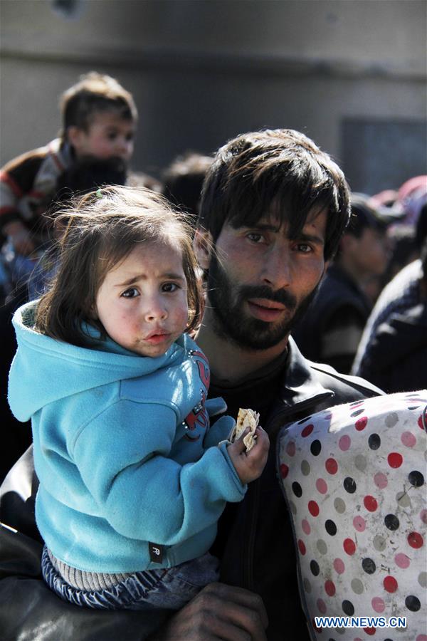 SYRIA-DAMASCUS-EASTERN GHOUTA-CIVILIANS-EVACUATION