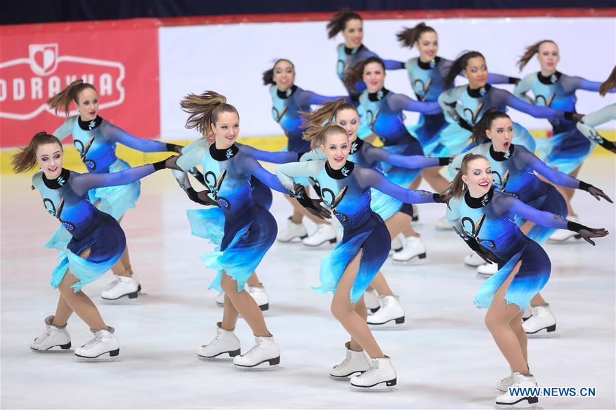 (SP)CROATIA-ZAGREB-ISU WORLD JUNIOR SYNCHRONIZED SKATING CHAMPIONSHIPS