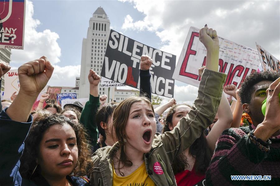 U.S.-LOS ANGELES-RALLY-GUN CONTROL 