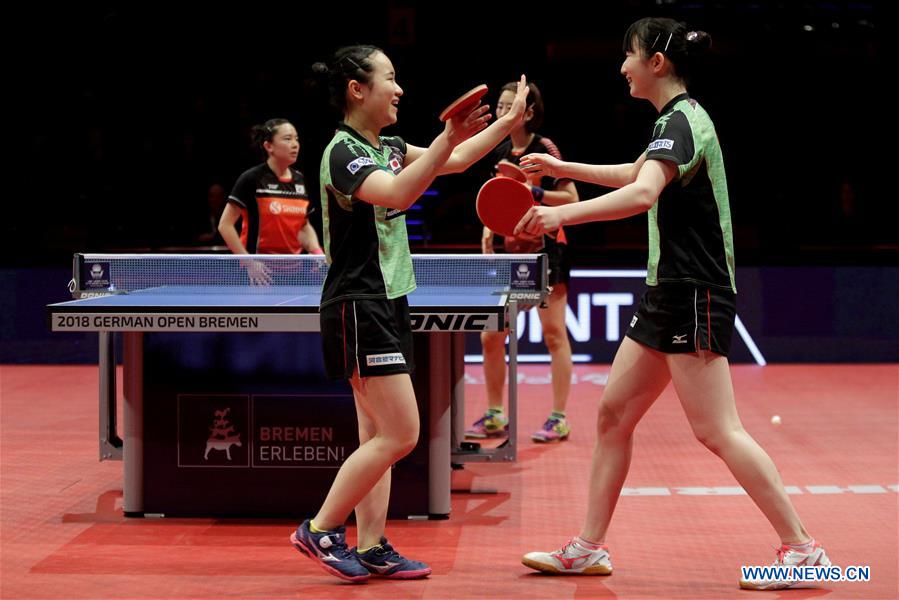 (SP)GERMANY-BREMEN-TABLE TENNIS-GERMAN OPEN