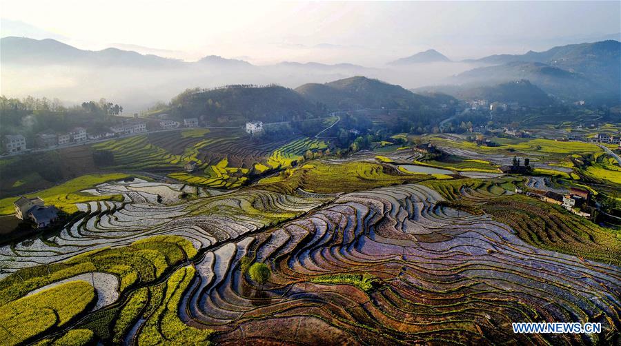 CHINA-SHAANXI-FENGYAN TERRACES-ANCIENT FARMING CULTURE (CN)