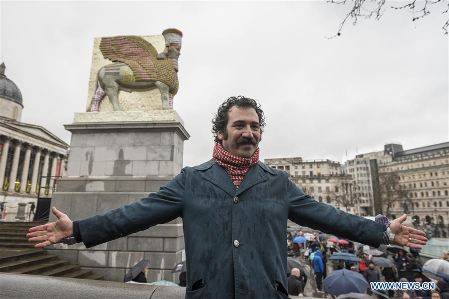 BRITAIN-LONDON-FOURTH PLINTH-NEW WORK