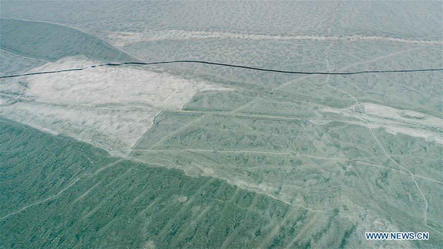 CHINA-ENVIRONMENT-QINGHAI LAKE-SPRING THAW (CN)