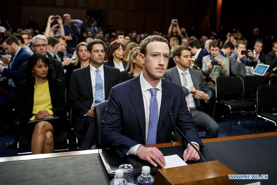 U.S.-WASHINGTON D.C.-FACEBOOK-ZUCKERBERG-HEARING