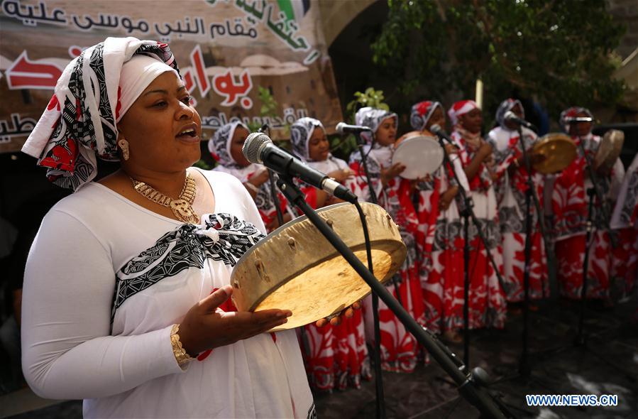 MIDEAST-JERICHO-NABI MUSA-FESTIVAL