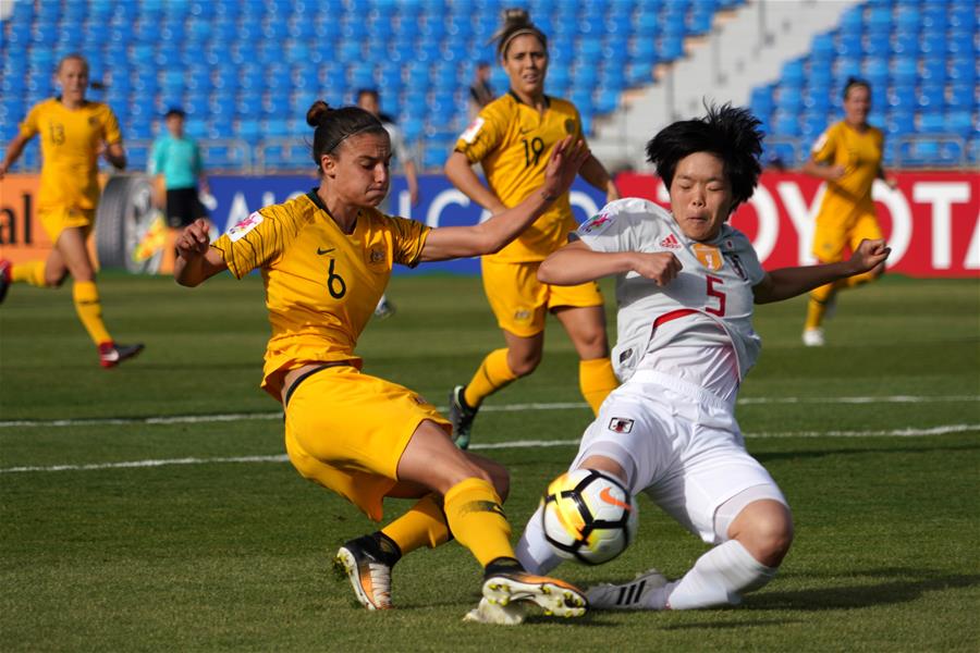 (SP)JORDAN-AMMAN-2018 AFC WOMEN'S ASIAN CUP-AUSTRALIA VS JAPAN