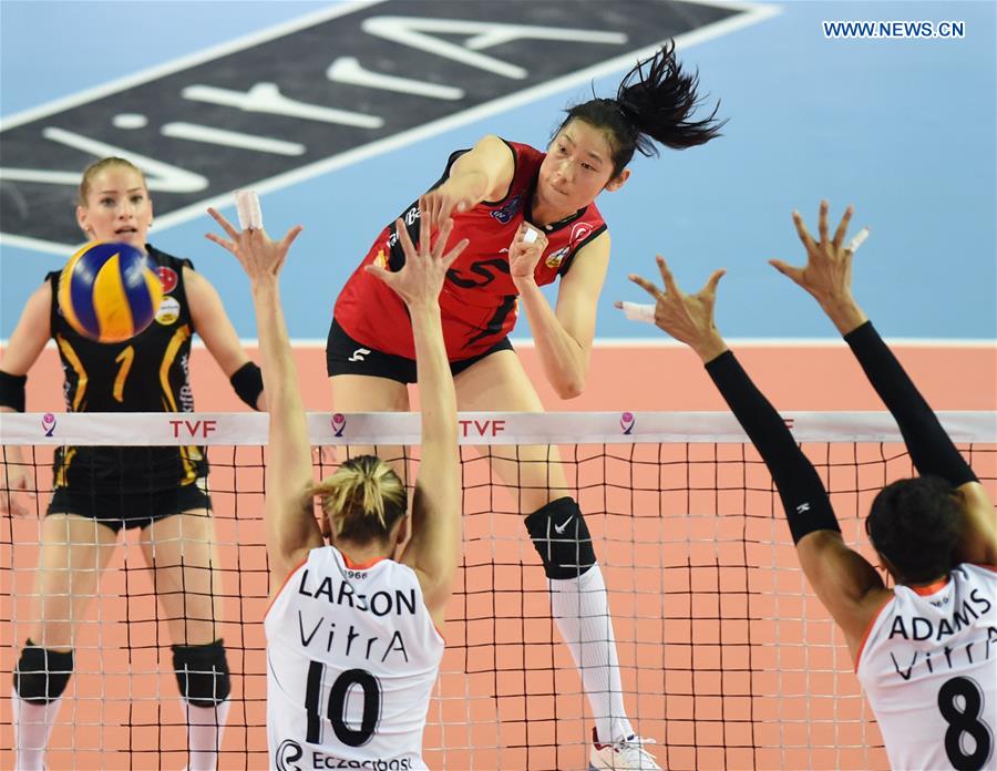 (SP)TURKEY-ISTANBUL-VOLLEYBALL-TURKISH WOMEN LEAGUE-FINAL 