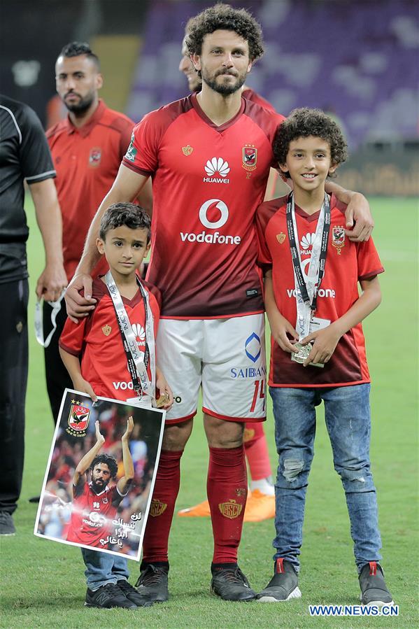 (SP)UAE-AL AIN-FOOTBALL-HOSSAM GHALY-RETIREMENT