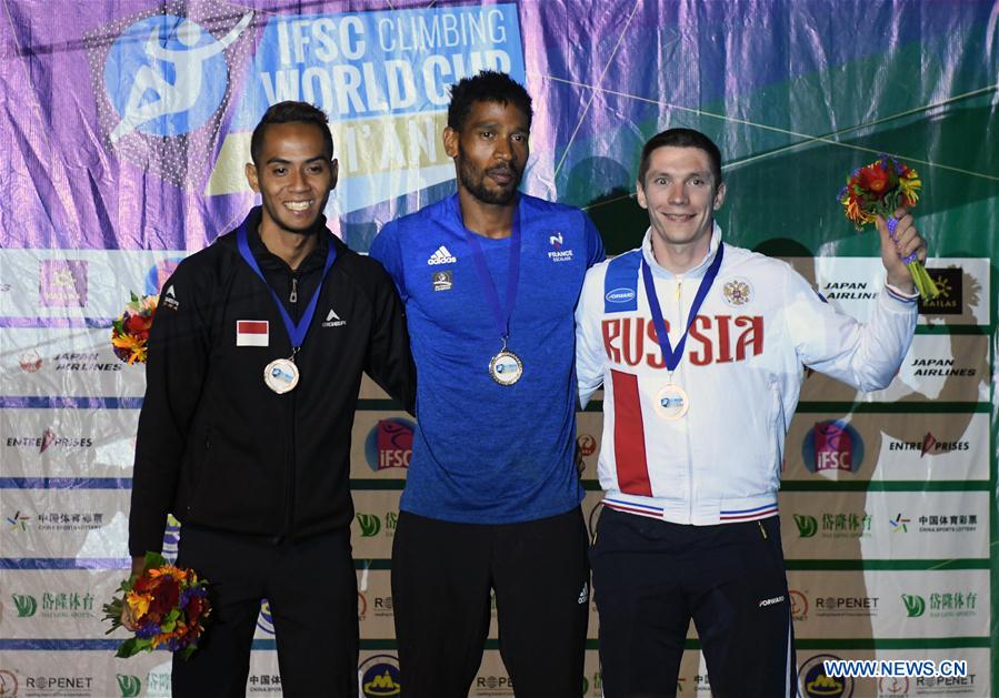 (SP)CHINA-SHANDONG-TAIAN-IFSC-CLIMBING WORLD CUP (CN)