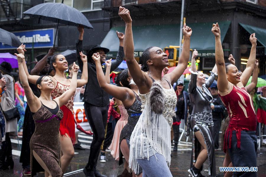 U.S.-NEW YORK-DANCE PARADE