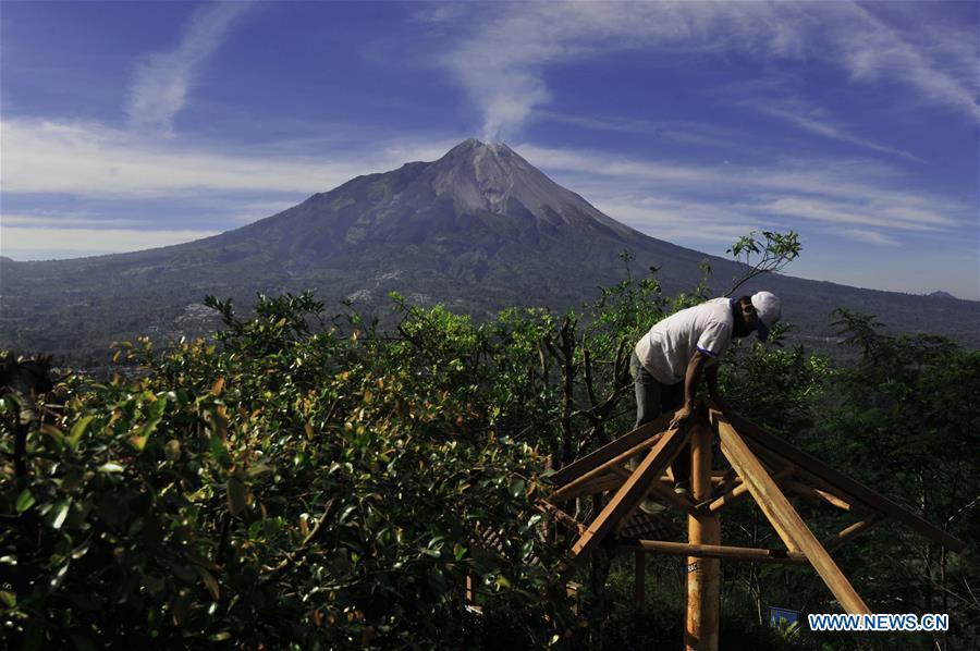 INDONESIA-MAGELANG-MOUNT MERAPI