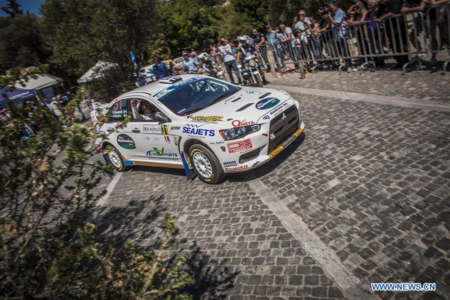 (SP)GREECE-ATHENS-ACROPOLIS RALLY CEREMONIAL-START