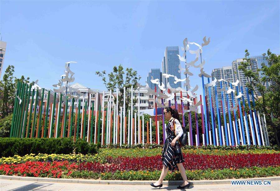 CHINA-QINGDAO-SCO SUMMIT-CITY SCENERY (CN)