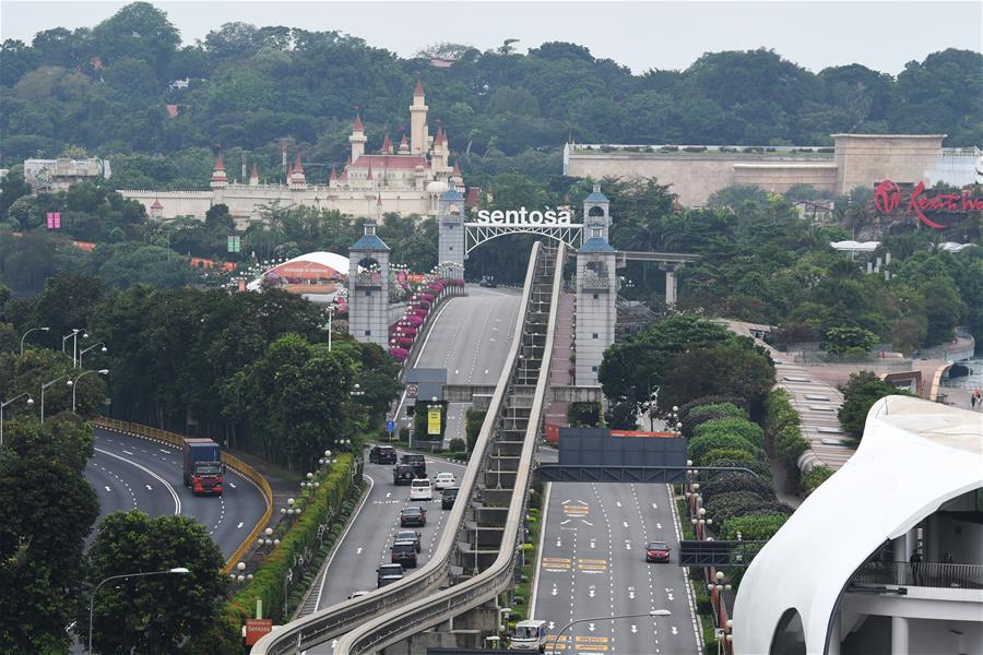 SINGAPORE-DPRK-U.S.-SUMMIT-MOTORCADE