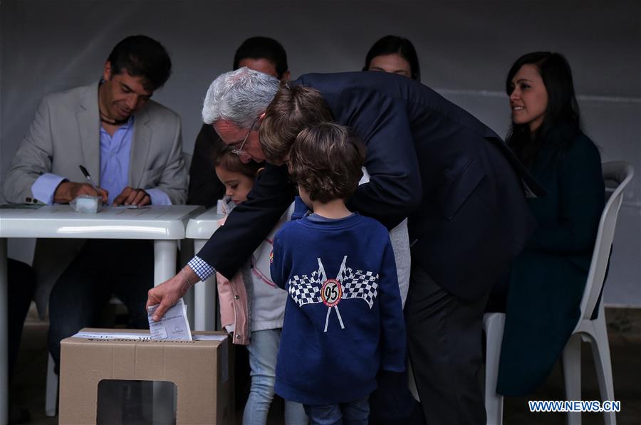 COLOMBIA-BOGOTA-PRESIDENTIAL VOTING-SECOND ROUND