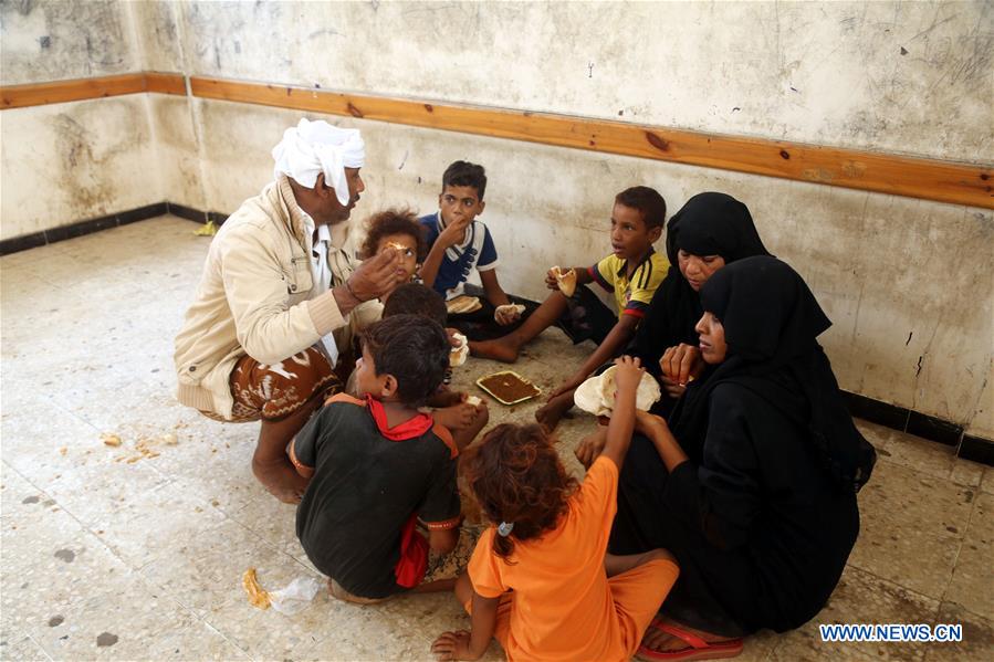 YEMEN-HODEIDAH-DISPLACED PEOPLE