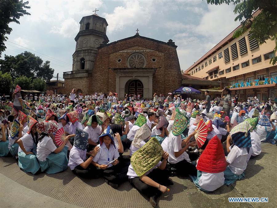 PHILIPPINES-RIZAL-EARTHQUAKE-DRILL