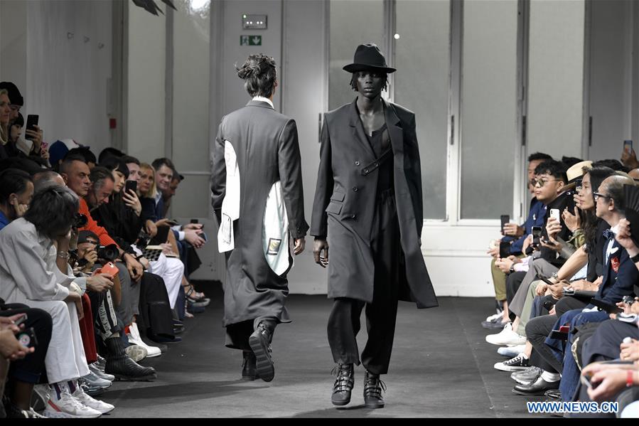 FRANCE-PARIS-MEN'S FASHION WEEK-YOHJI YAMAMOTO