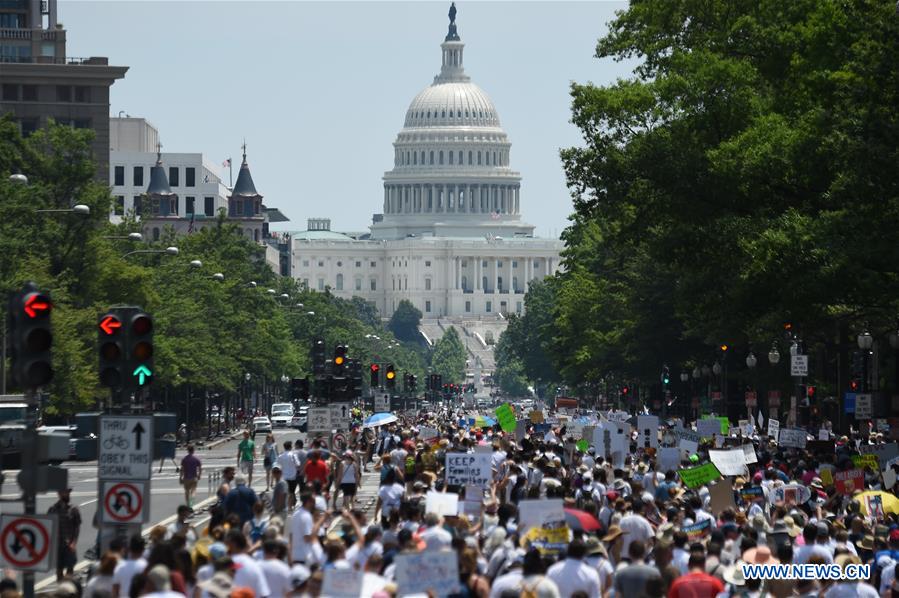 U.S.-WASHINGTON D.C.-IMMIGRATION POLICY-PROTEST