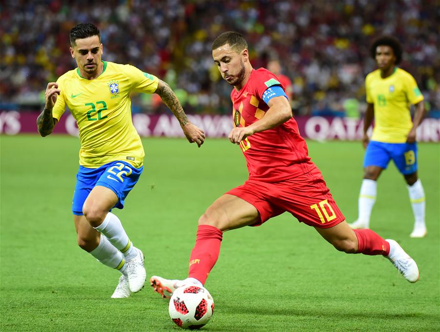 (SP)RUSSIA-KAZAN-2018 WORLD CUP-QUARTERFINAL-BRAZIL VS BELGIUM