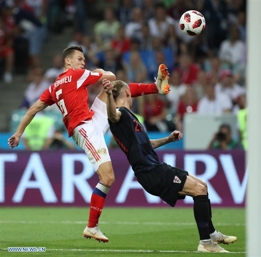 (SP)RUSSIA-SOCHI-2018 WORLD CUP-QUARTERFINAL-RUSSIA VS CROATIA