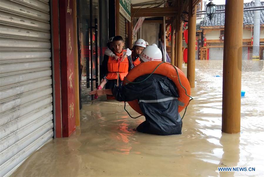 #CHINA-GANSU-HEAVY RAIN-EVACUATION (CN*)