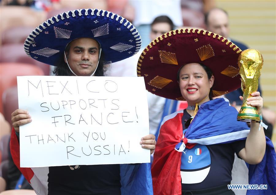 (SP)RUSSIA-MOSCOW-2018 WORLD CUP-FINAL-FRANCE VS CROATIA