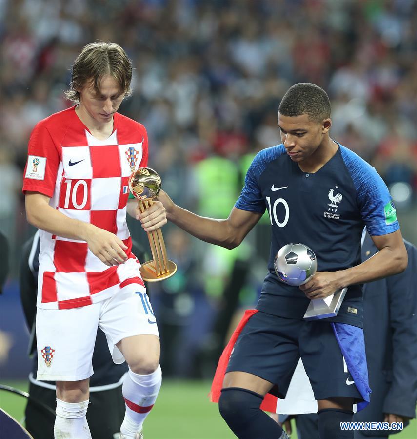 (SP)RUSSIA-MOSCOW-2018 WORLD CUP-FINAL-FRANCE VS CROATIA