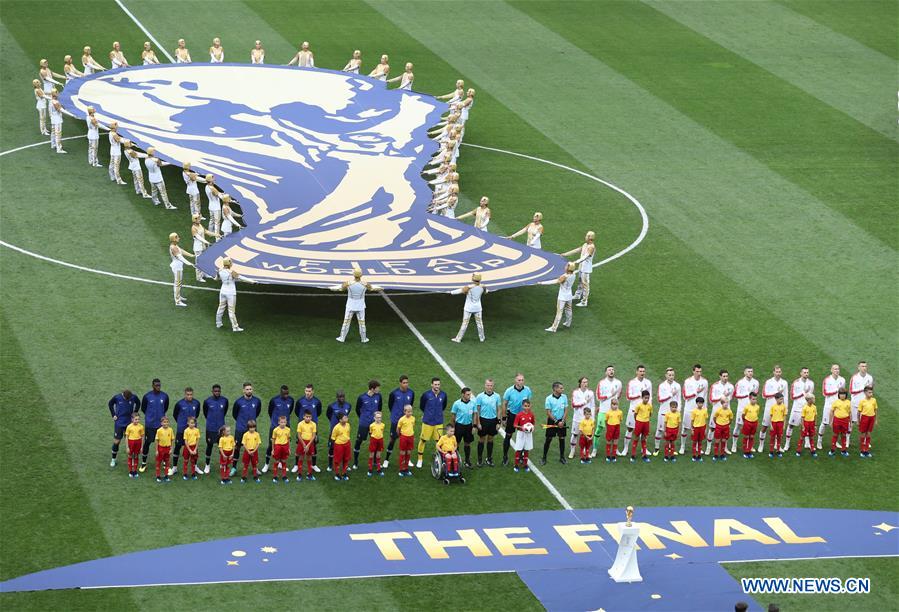 (SP)RUSSIA-MOSCOW-2018 WORLD CUP-FINAL-FRANCE VS CROATIA