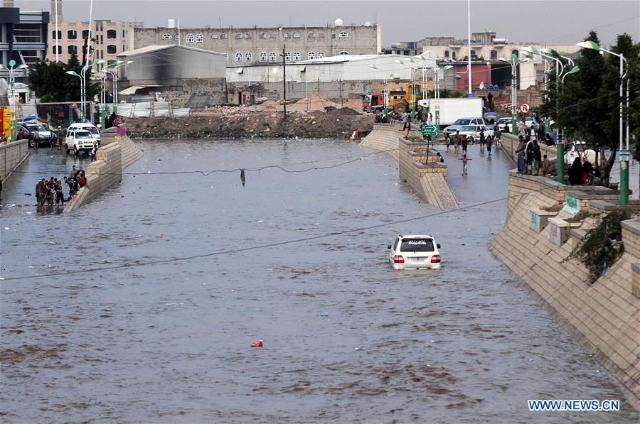 YEMEN-SANAA-HEAVY RAIN 