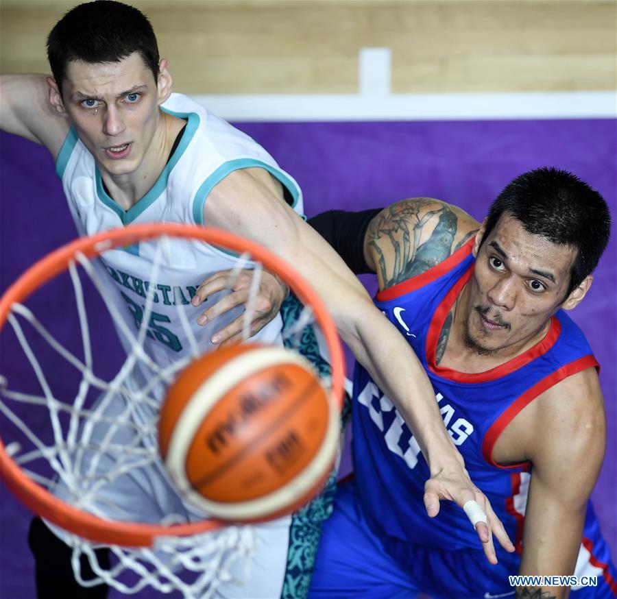 (SP)INDONESIA-JAKARTA-ASIAN GAMES-BASKETBALL-PHILIPPINES VS KAZAKHSTAN